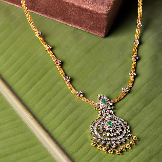 Tanishq 22 Karat Diamond Neklace for Women 