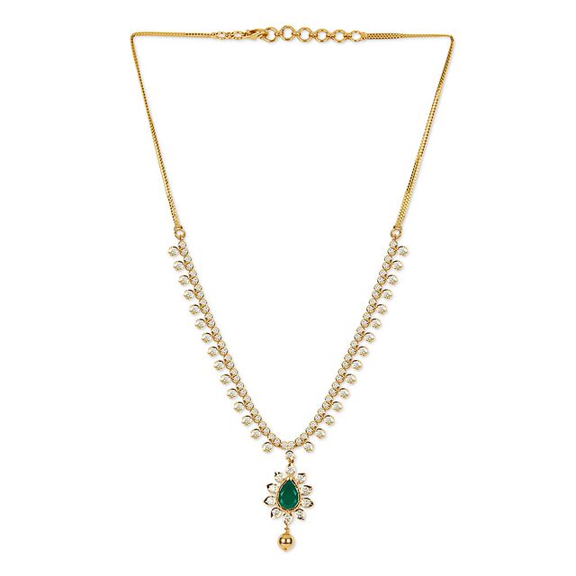 Tanishq 22KT Diamond Necklace for Women