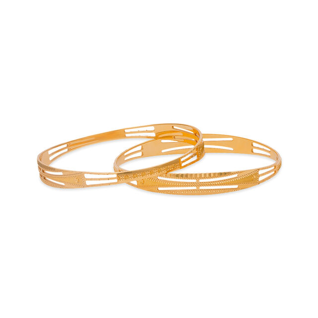 Tanishq 22 KT Gold Bangle for Women 