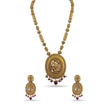 Tanishq 22KT Gold Necklace Set for Women