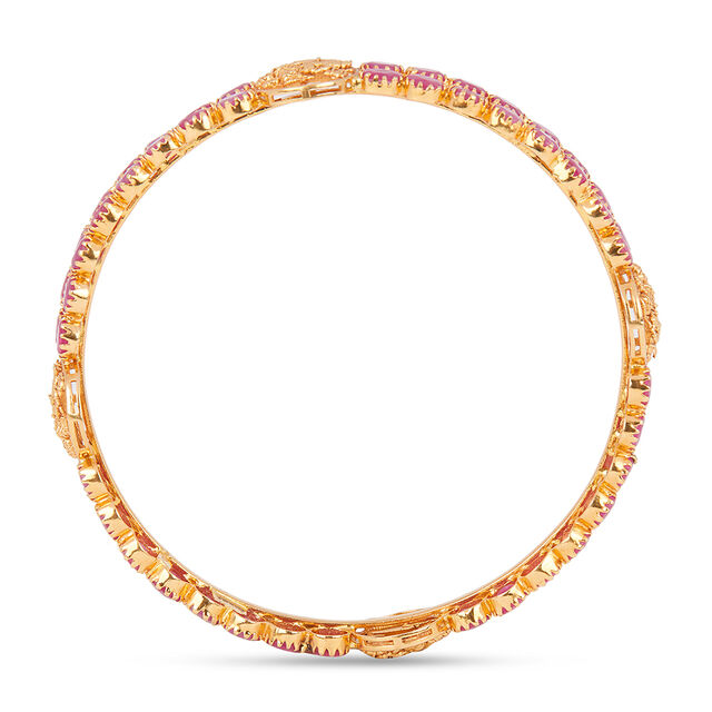 Tanishq 22KT  Gold Bangle  for Women 5