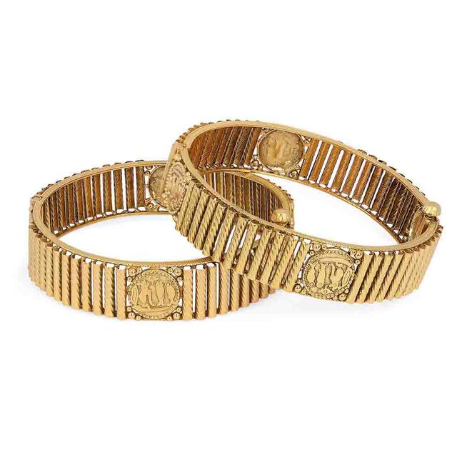 Tanishq 22KT Gold Bangle for Women 6