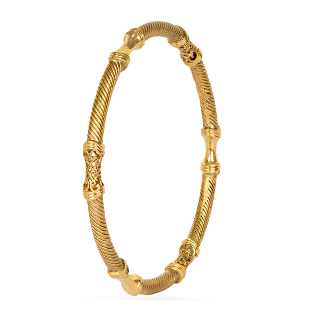 Tanishq 22KT  Gold Bangle  for Women 2