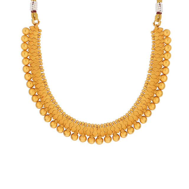 Tanishq 22KT Gold Necklace Set for Women 2