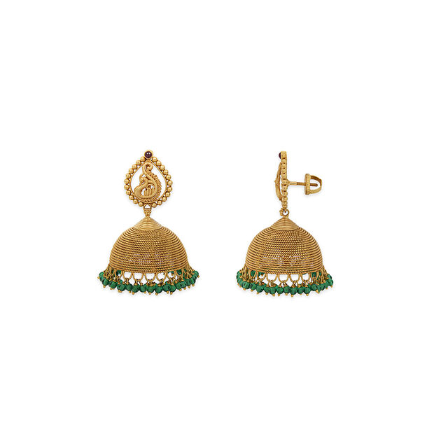 Tanishq 22KT  Earrings for Women 4