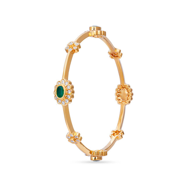 Tanishq 22KT Diamond Bangle for Women