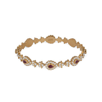 Tanishq 22KT Diamond Bangle for Women