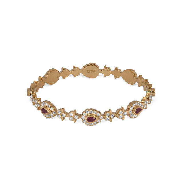 Tanishq 22KT Diamond Bangle for Women 