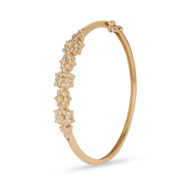 Tanishq 22KT Diamond Bangle for Women 5