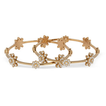Tanishq 22KT Diamond Bangle for Women