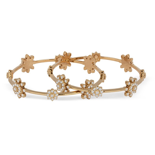 Tanishq 22KT Diamond Bangle for Women 
