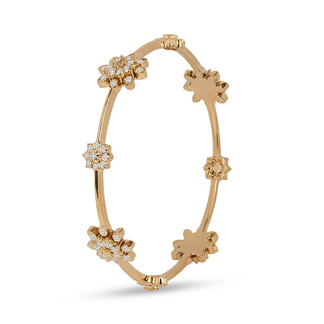 Tanishq 22KT Diamond Bangle for Women 3