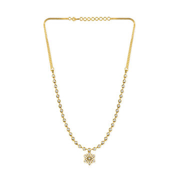 Tanishq 22KT Diamond Necklace for Women