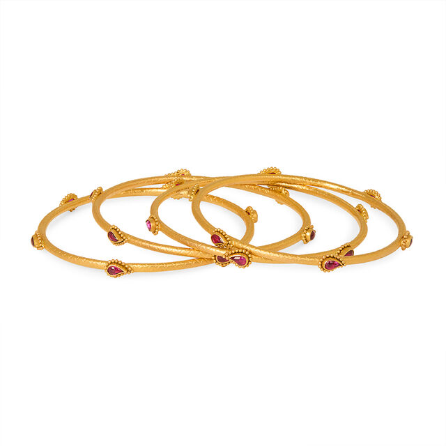 Tanishq 22KT  Gold Bangle  for Women 
