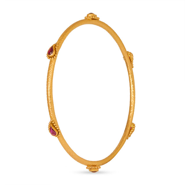 Tanishq 22KT  Gold Bangle  for Women 3