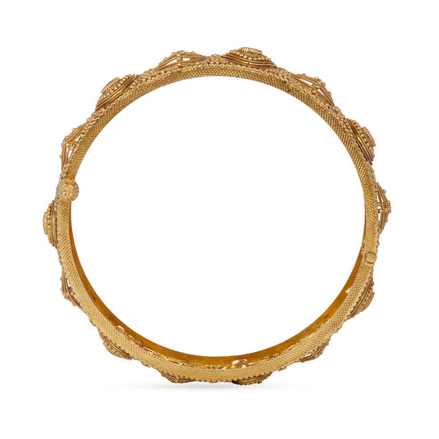 Tanishq 22KT  Gold Bangle  for Women 5