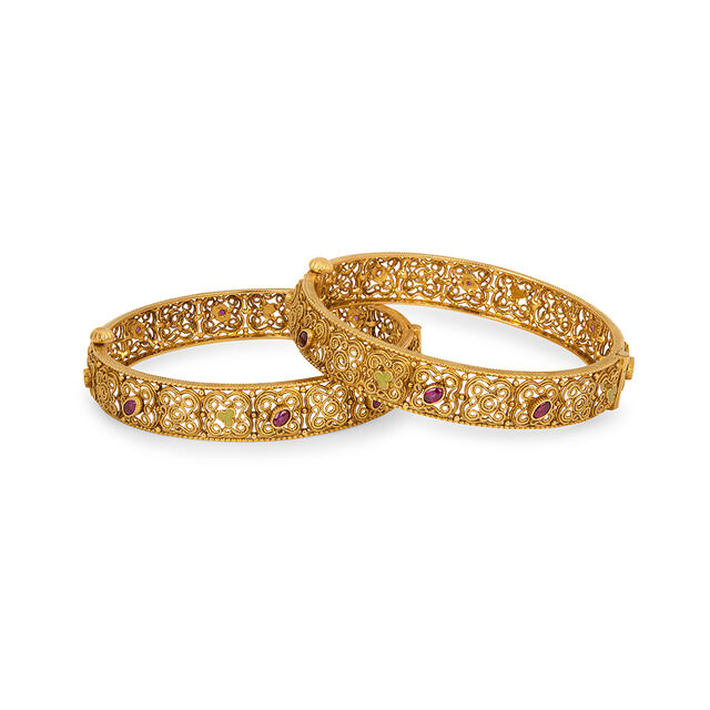 Tanishq 22KT  Bangle for Women 2