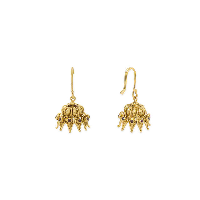 Tanishq 22KT  Earrings for Women 3