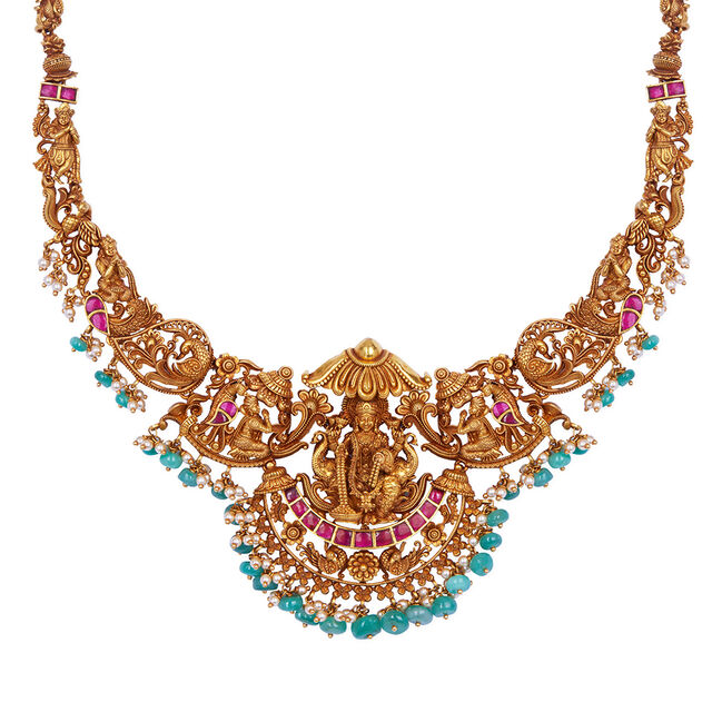 Divine Splendour Gold Necklace Set 2