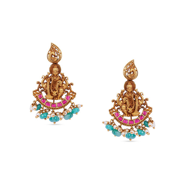 Divine Splendour Gold Necklace Set 4