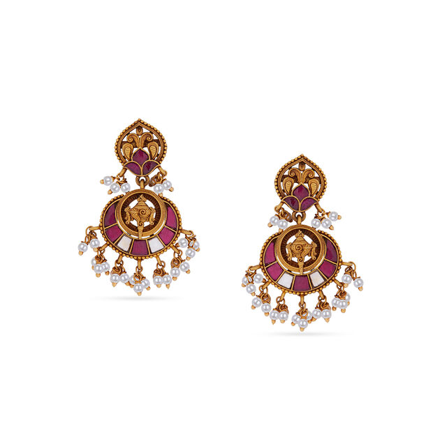 Divine Elegance Gold Haaram Set 4