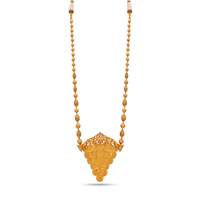 Tanishq 22KT  Gold Necklace Set  for Women 2