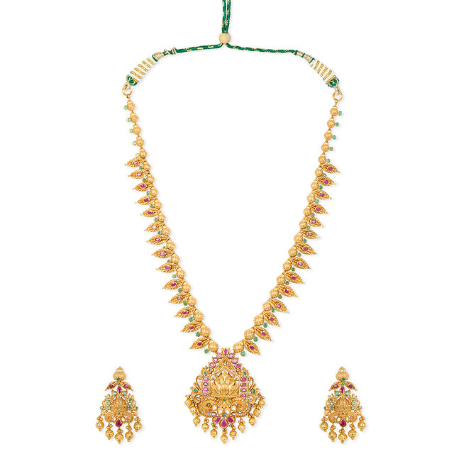 Tanishq 22KT  Necklace Set for Women 