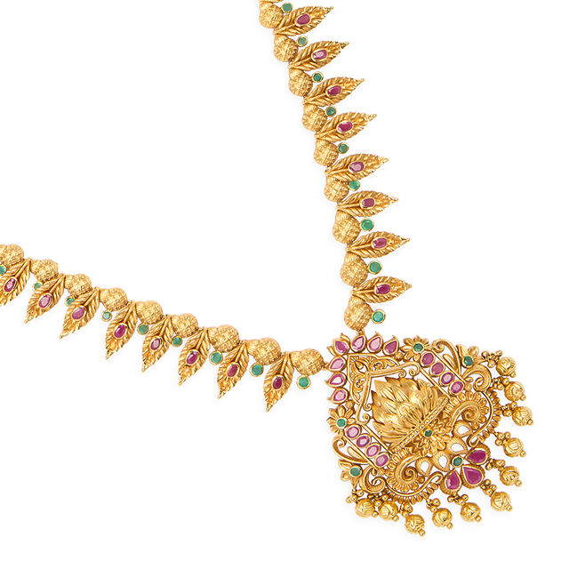 Tanishq 22KT  Necklace Set for Women 2