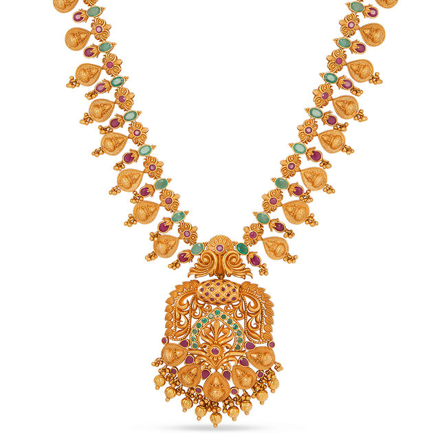 Tanishq 22KT  Gold Necklace Set  for Women 2
