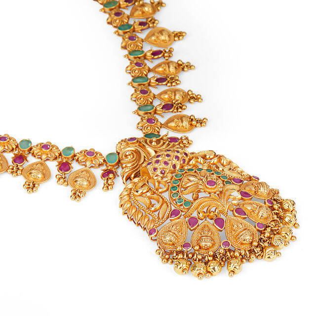 Tanishq 22KT  Gold Necklace Set  for Women 4