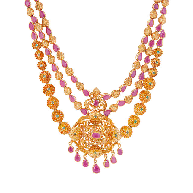 Tanishq 22KT  Necklace Set for Women 2