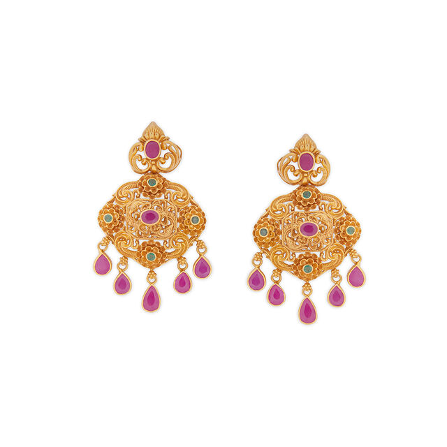 Tanishq 22KT  Necklace Set for Women 4