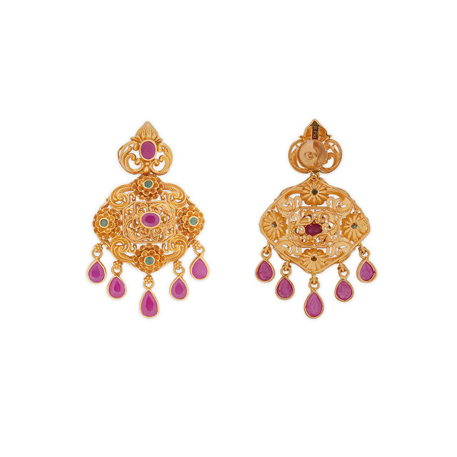 Tanishq 22KT  Necklace Set for Women 5