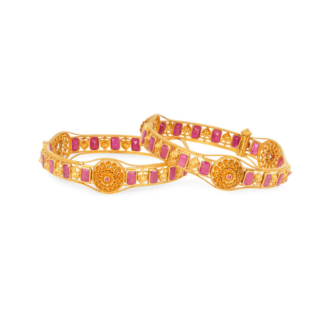 Tanishq 22KT  Bangle for Women 2