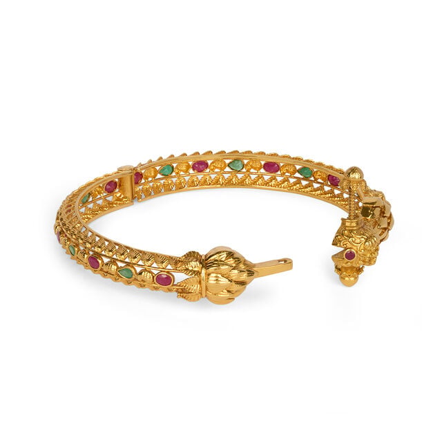 Tanishq 22KT  Gold Bangle  for Women 2