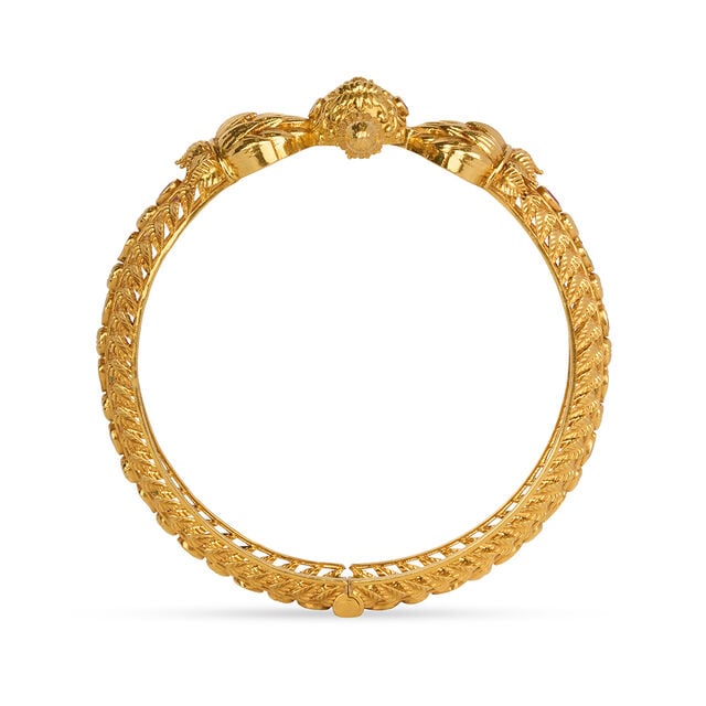 Tanishq 22KT  Gold Bangle  for Women 4