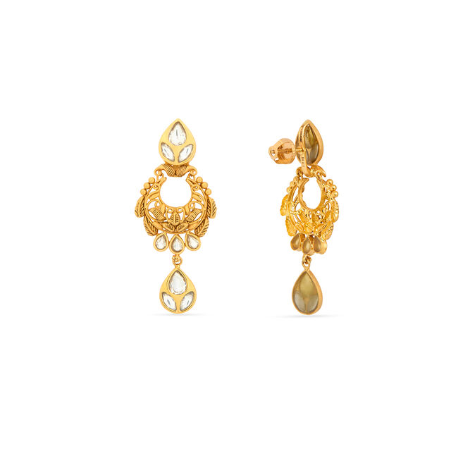 Tanishq 22KT  Earrings for Women 3