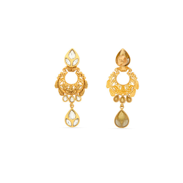 Tanishq 22KT  Earrings for Women 4