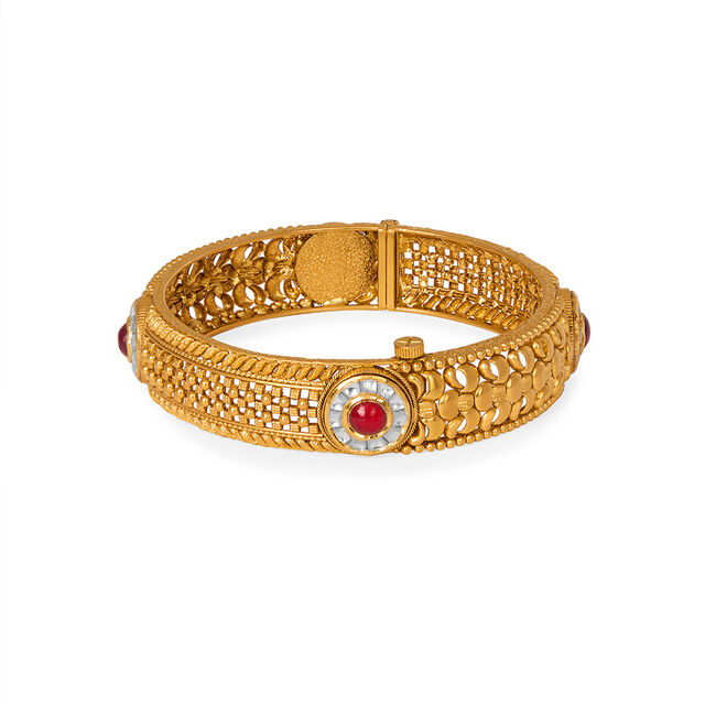Tanishq 22KT  Gold Bangle  for Women 