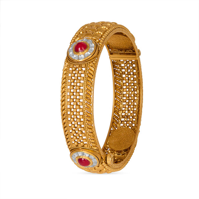 Tanishq 22KT  Gold Bangle  for Women 3