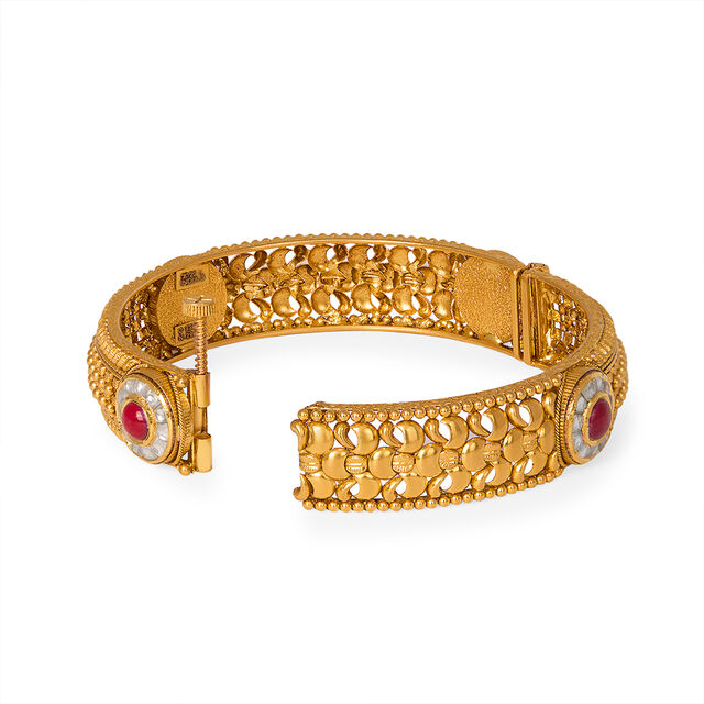 Tanishq 22KT  Gold Bangle  for Women 5
