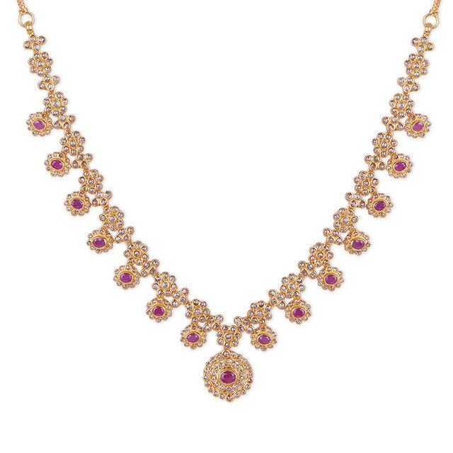 Tanishq 22KT  Necklace Set for Women 2