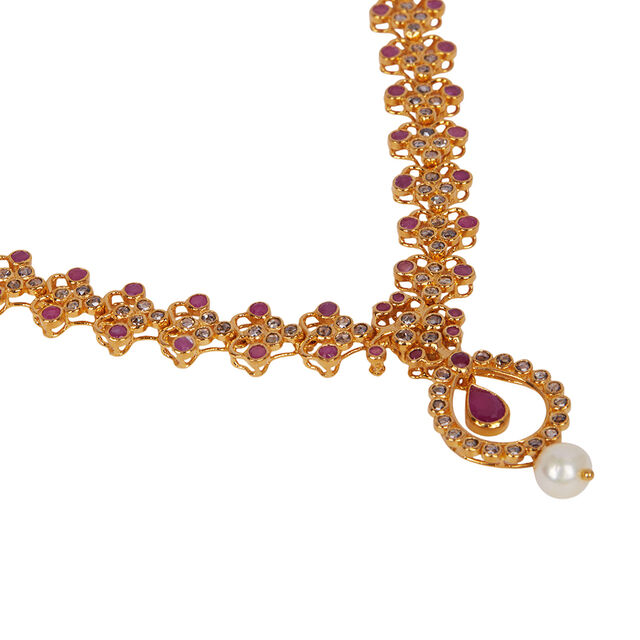 Tanishq 22KT  Necklace Set for Women 2