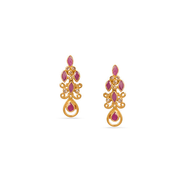 Tanishq 22KT  Gold Necklace Set  for Women 5