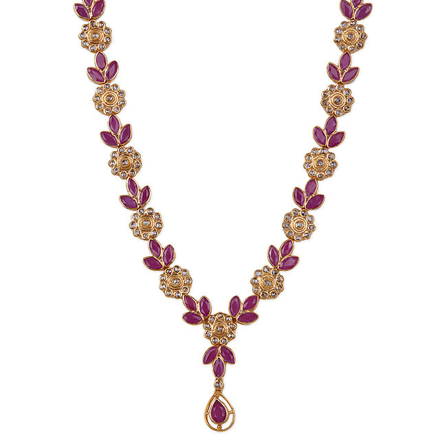 Tanishq 22KT  Gold Necklace Set  for Women 2