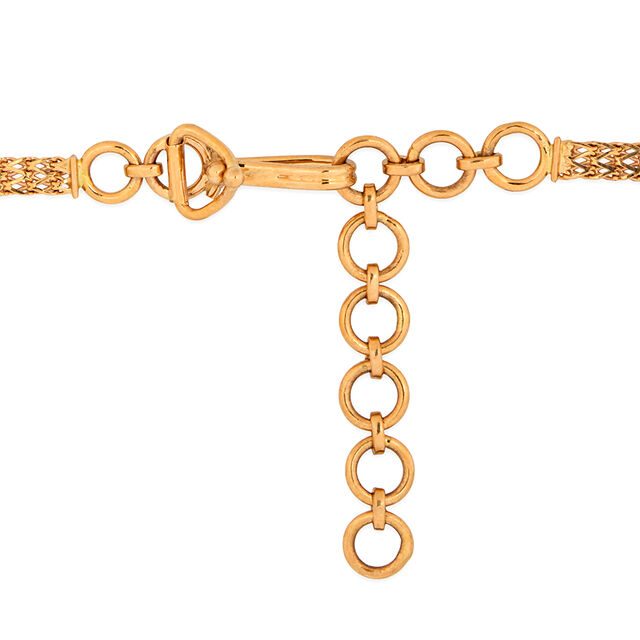 Tanishq 22KT Diamond Necklace for Women 3