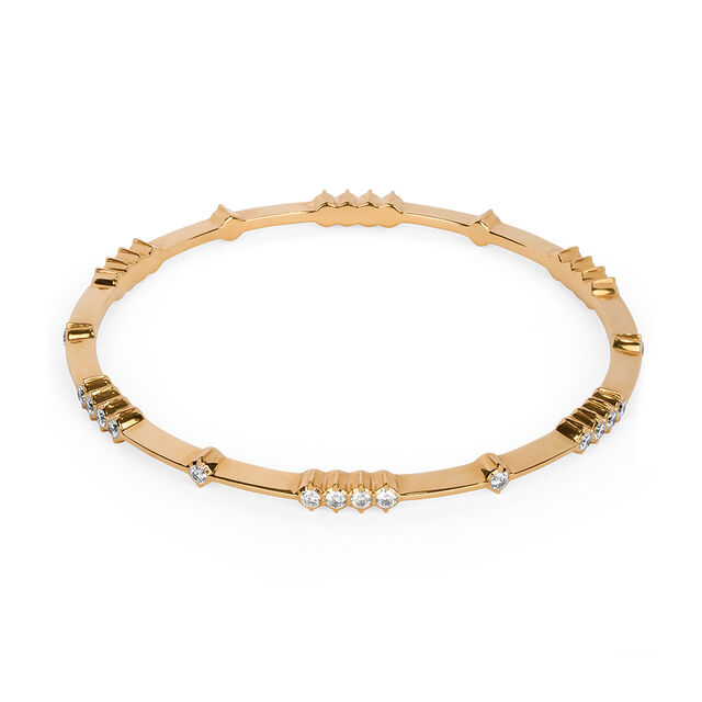 Tanishq 22KT Diamond Bangle for Women 