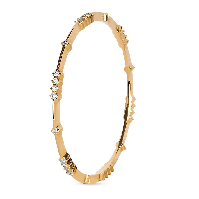 Tanishq 22KT Diamond Bangle for Women 2