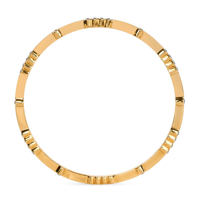Tanishq 22KT Diamond Bangle for Women 3