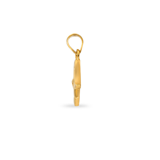 Tanishq 22 KT Gold Pendant for Women